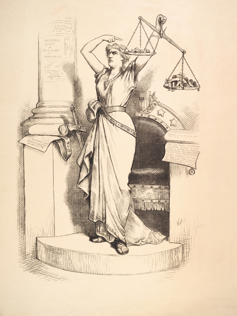 Justice!. by Thomas Nast