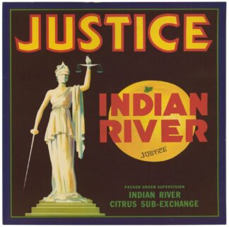 Justice Citrus Label by Anonymous