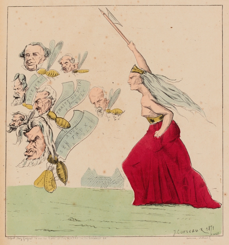 Justice du peuple La commune by J. Corseaux