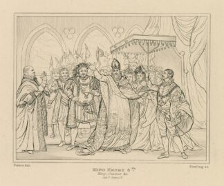 King Henry 8th, King, Cranmer &c., act V, sc. IV by William Francis Starling