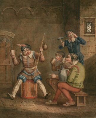 King Henry Sixth, second part [II, 3] Horner and his neighbors drinking by J. Coghlan