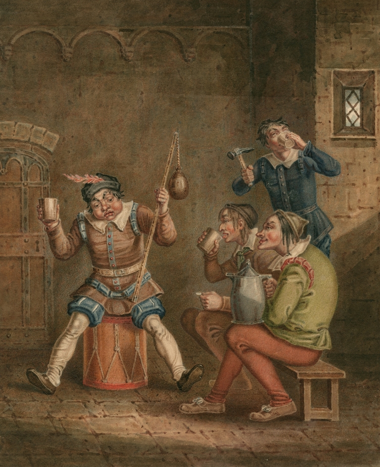 King Henry Sixth, second part [II, 3] Horner and his neighbors drinking by J. Coghlan