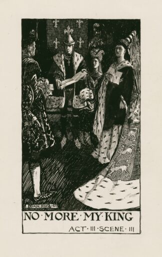 King Henry VI, part 3; No more my king Act III Scene III by Byam Shaw