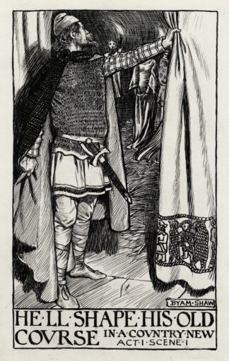 King Lear; He’ll shape his old course in a country new Act I Scene I by Byam Shaw