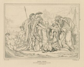 King Lear, Lear with Cordelia dead in his arms, act V scene III by William Francis Starling