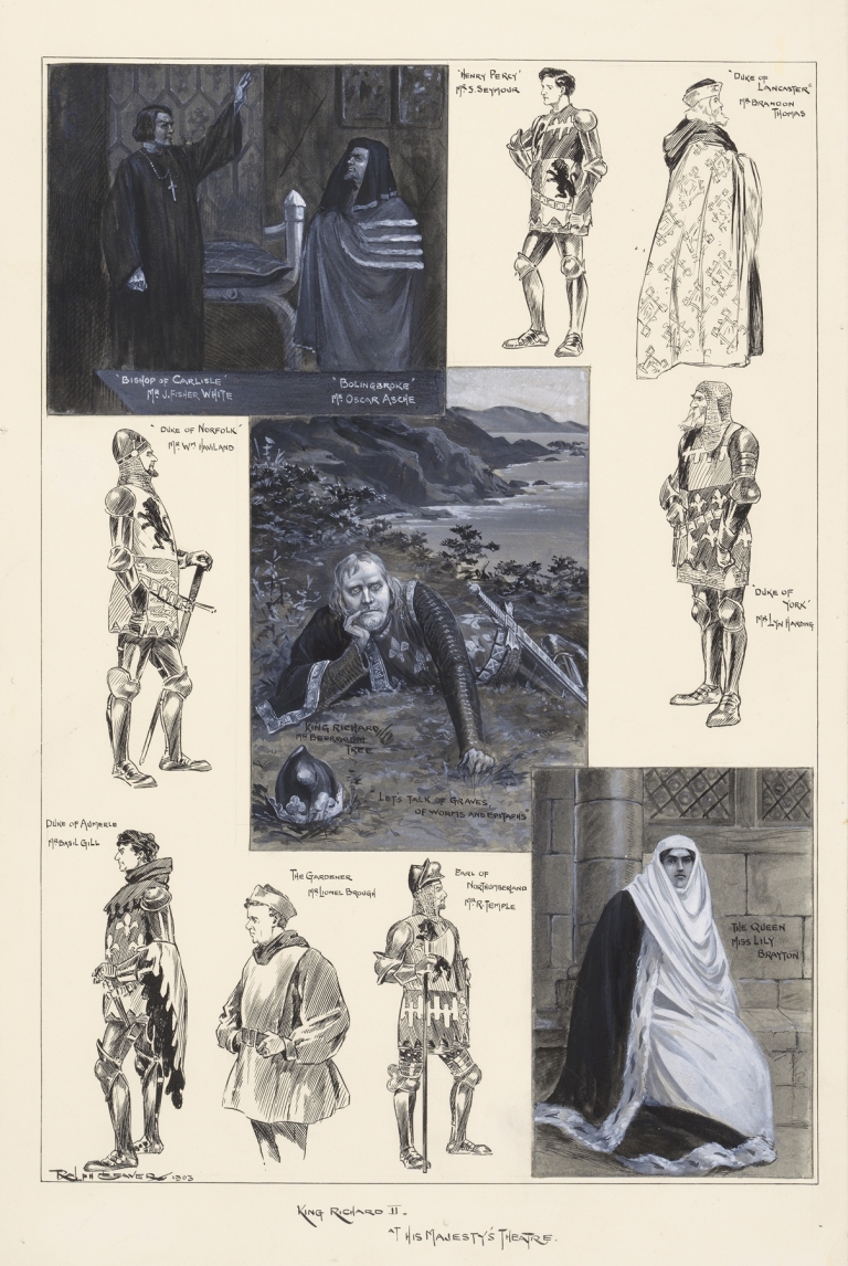 King Richard II at His Majesty’s Theatre by Ralph Cleaver