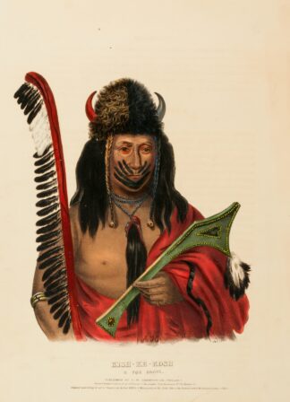 Kish-Ke-Kosh. A Fox Brave by Charles Bird King