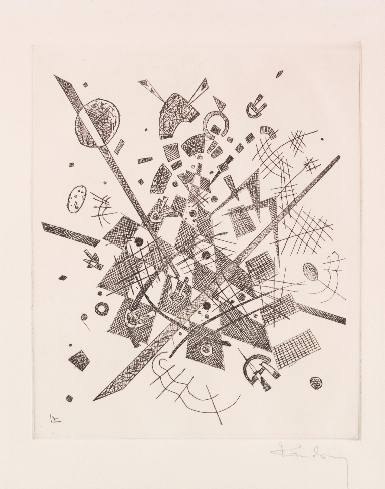 Kleine Welten IX by Wassily Kandinsky