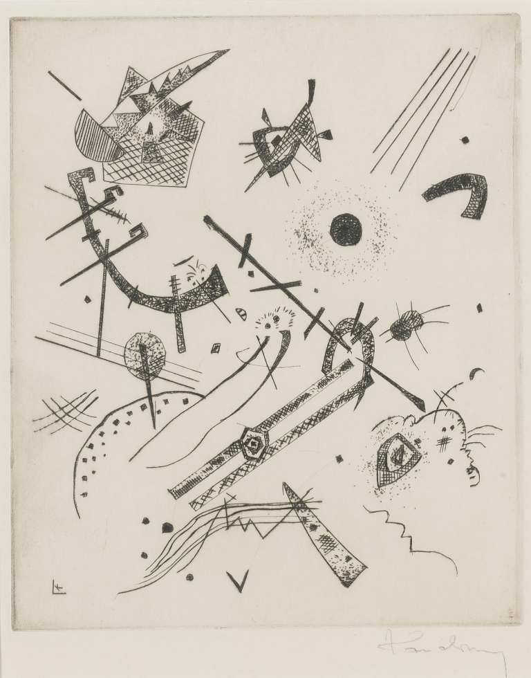 Kleine Welten Xi by Wassily Kandinsky