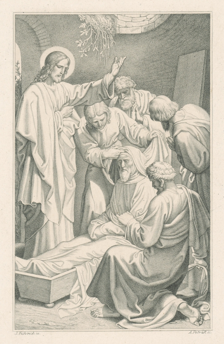 Kristus uzdravuje nemocných by Joseph von Führich
