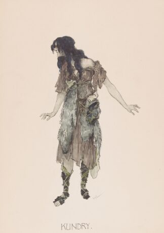 Kundry. by Heinrich Lefler