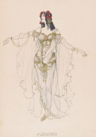 Kundry by Heinrich Lefler