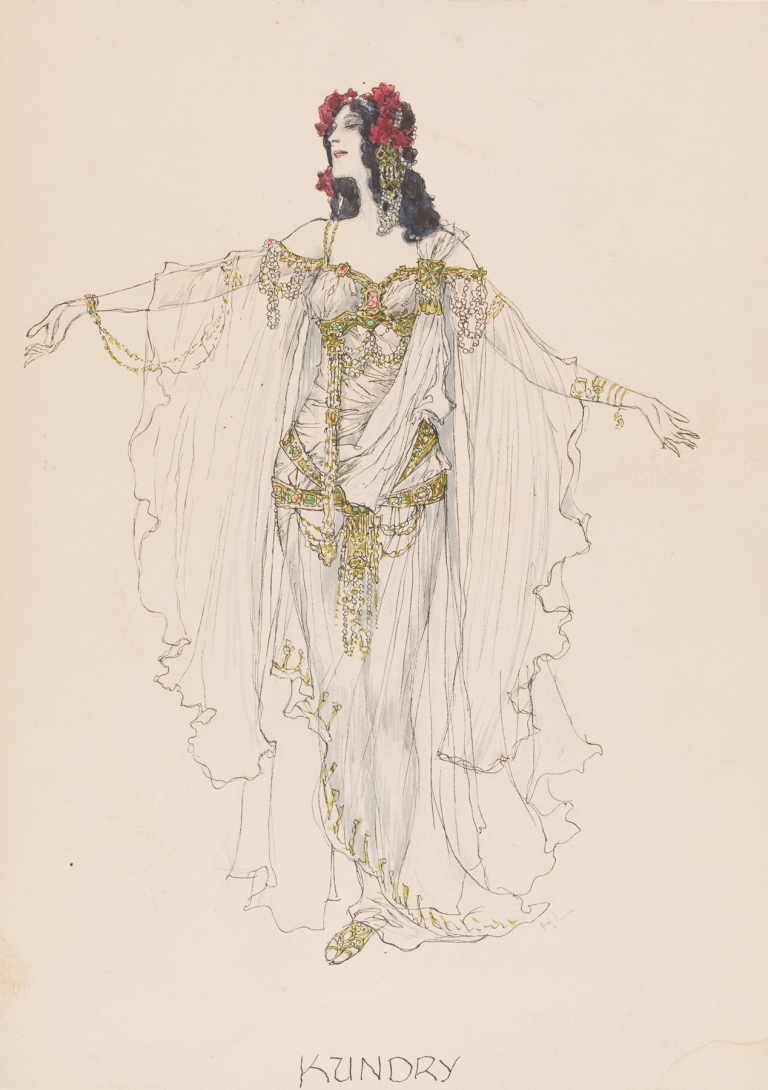 Kundry by Heinrich Lefler
