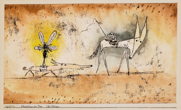 Kunststücke der Tiere by Paul Klee