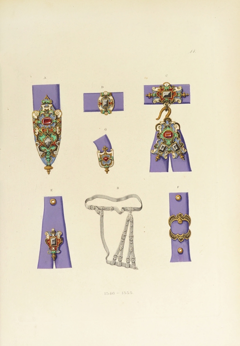 Kunstwerke und Geräthschaften des Mittelalters und der Renaissance Pl.14 by Carl Becker