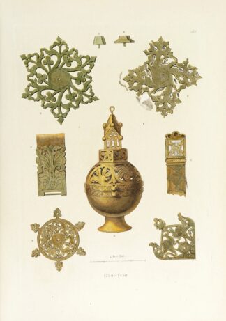 Kunstwerke und Geräthschaften des Mittelalters und der Renaissance Pl.58 by Carl Becker