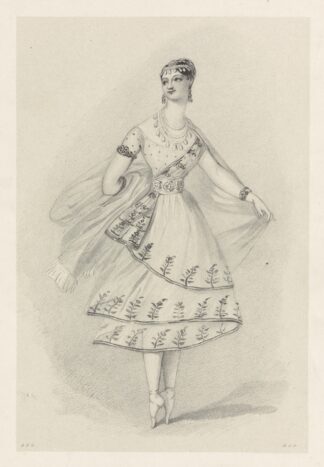 La bayadère by Alfred Edward Chalon