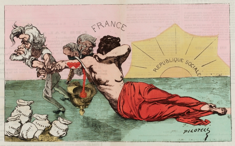La Caricature, L’Exécutif by Georges Pilotelle
