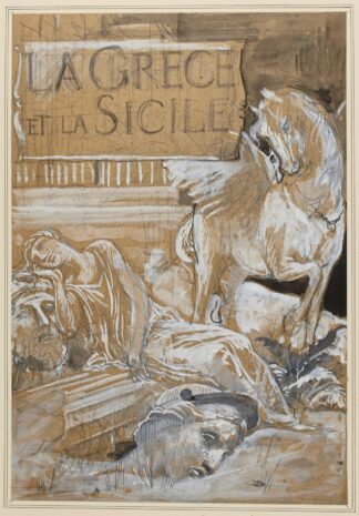 La Crece et la Sicile by Luc-Olivier Merson