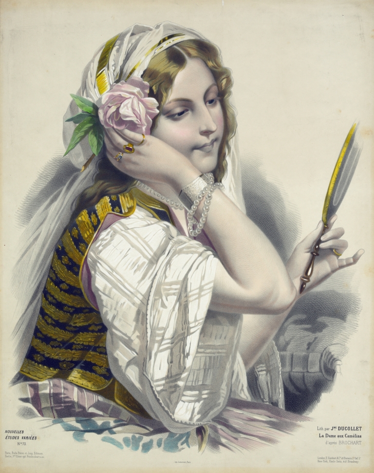 La dame aux camélias by Joséphine Ducollet