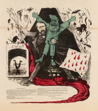 La dernière mort de Rocambole by André Gill