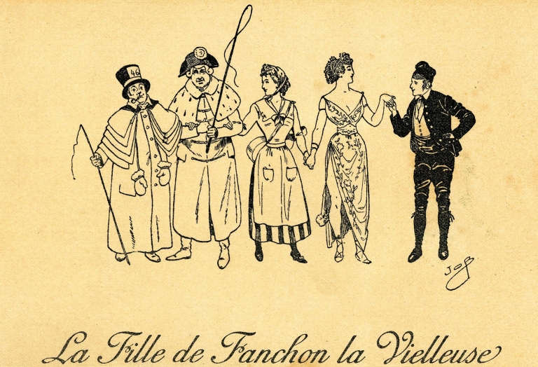 La fille de Fanchon la vielleuse by Job