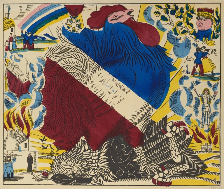 La fin de la Grande Guerre by Raoul Dufy