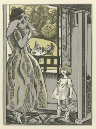 La jeune mère by Fernand Siméon