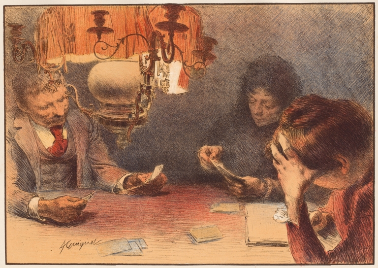 La Lampe by François Guiguet