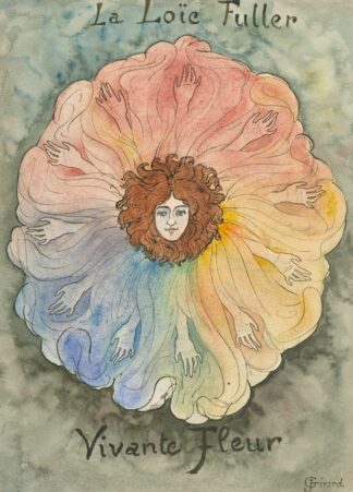 La Loïe Fuller; Vivante Fleur by Anonymous
