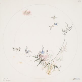 La lune. by Félix Bracquemond