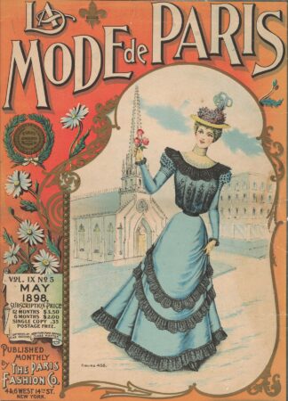 La Mode de Paris, May 1898, Vol. IX, No. 5, Figure 456 by Anonymous