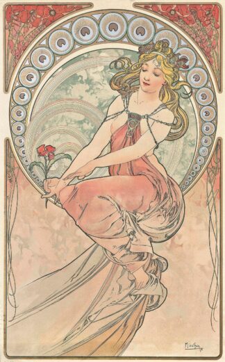 La Peinture by Alphonse Mucha