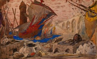 La Pisanella ou La Morte Parfumee by Léon Bakst