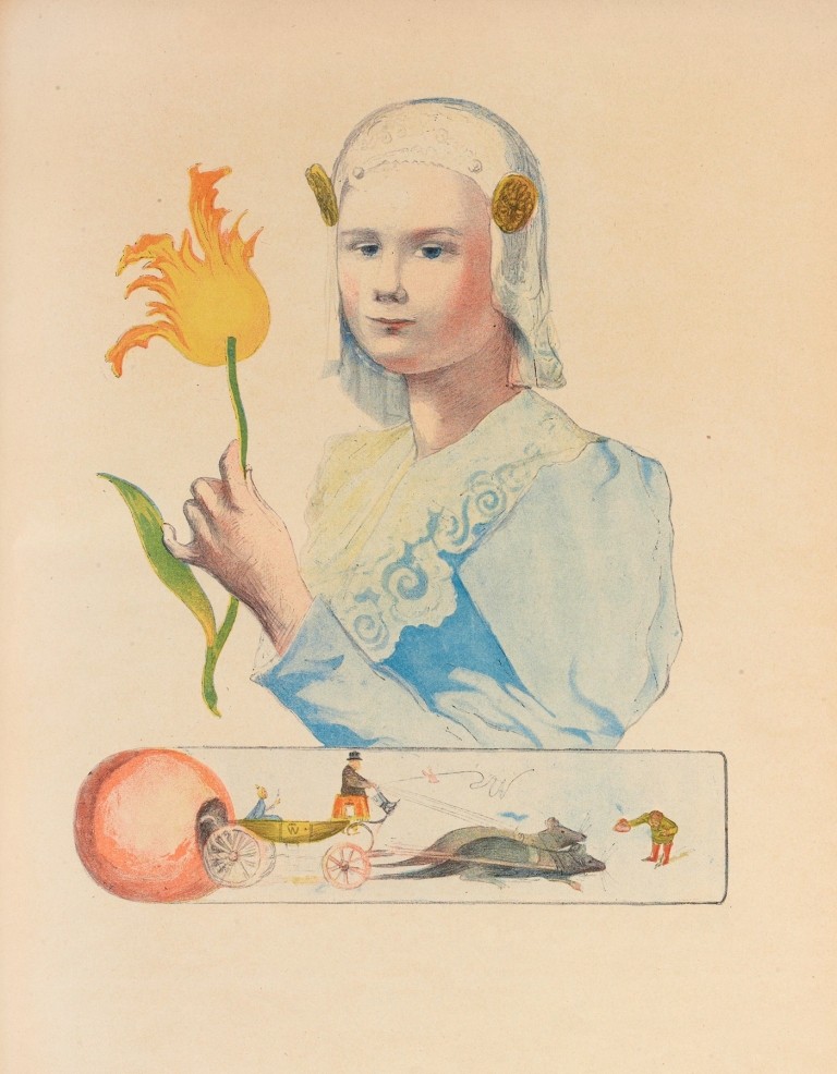 La Princesse Jolie Mine, S. M. la Reine de Hollande by Jean Veber