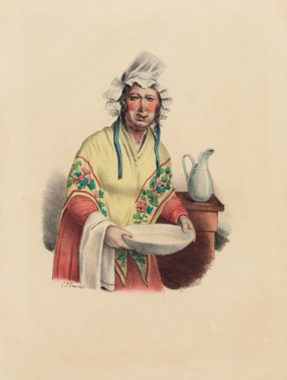 La Rinceuse by Charles-Joseph Traviès de Villers