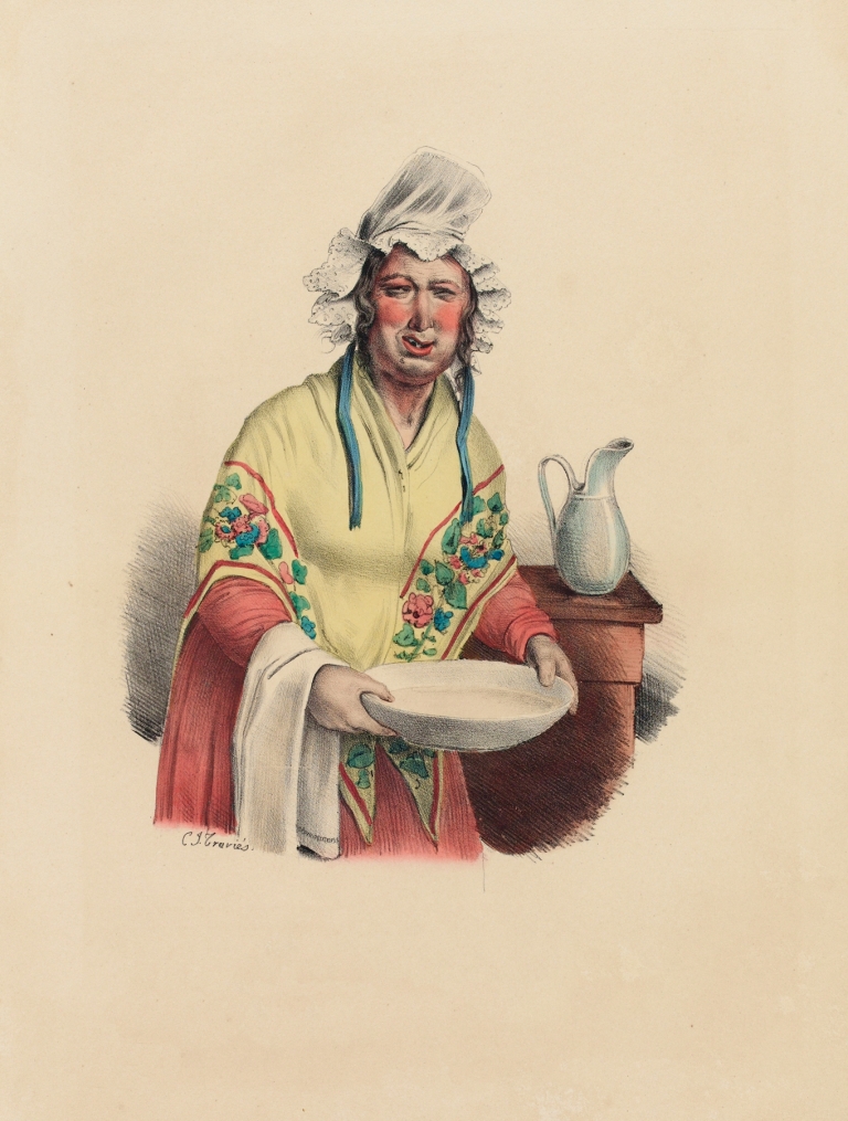 La Rinceuse by Charles-Joseph Traviès de Villers