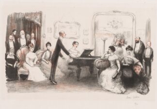 La Soirée Bourgeoise by Jean Veber