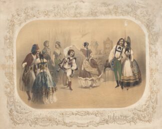 La vie parisienne by Eugène Charles François Guérard