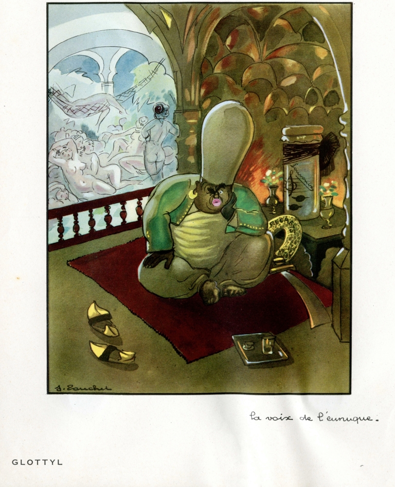 La voix de l’eunuque by Jacques Touchet