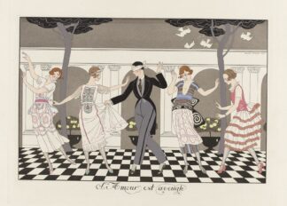 L’Amour est aveugle by George Barbier