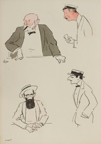 Landau, D. Rochereau, Leonino, Letellier by Georges Goursat (Sem)