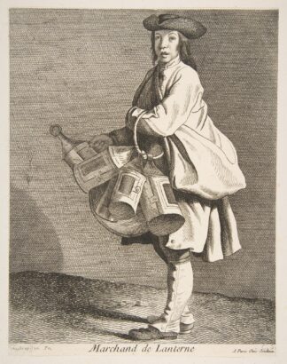 Lantern Seller by Edmé Bouchardon