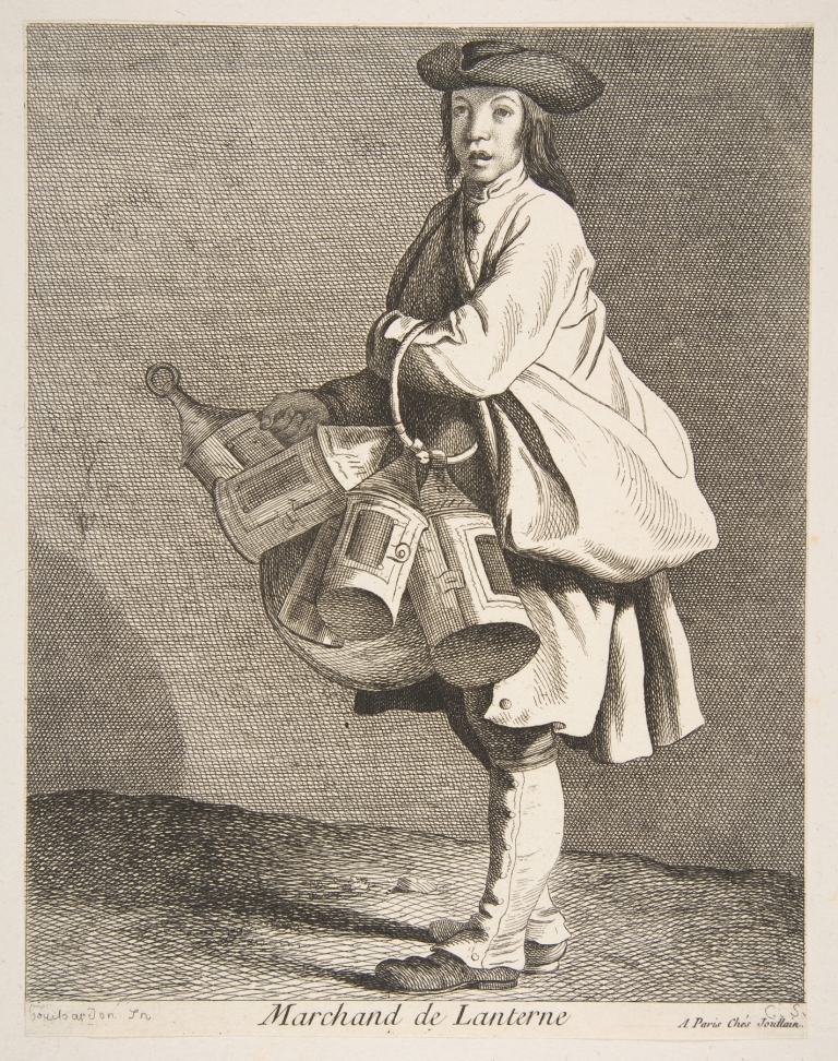 Lantern Seller by Edmé Bouchardon