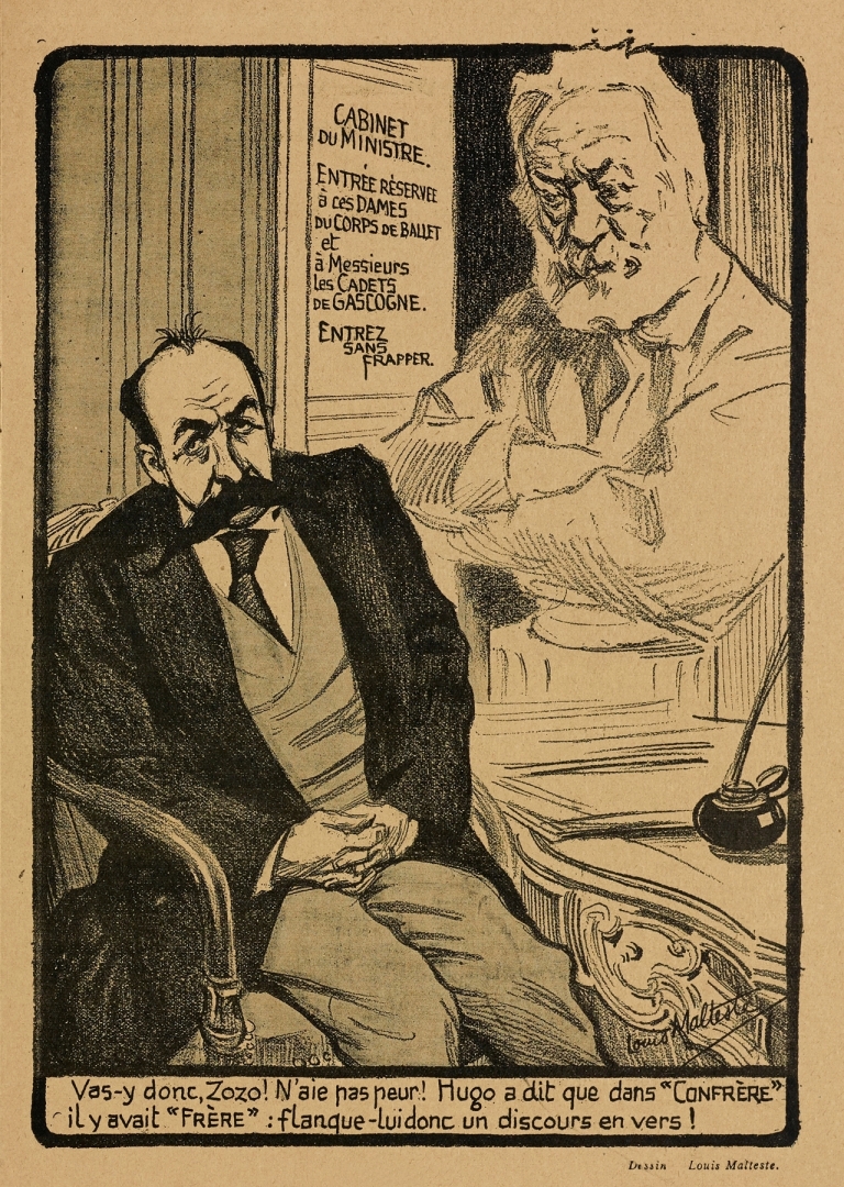 L’Apothéose de Victor Hugo by Louis Morin