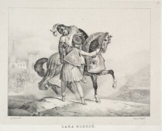 Lara Wounded by Théodore Géricault