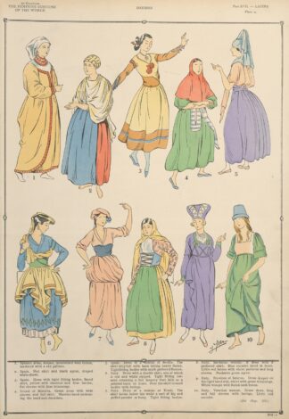 Latins – Dresses by Paul Louis de Giafferri