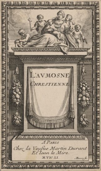 L’Aumosne Chrestienne by Abraham Bosse