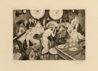 Le bar du B. sur le toit Dancing Le bœuf sur le toit by Pierre Gatier