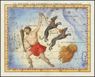 Le Bouvier, Les Levriers, La Chevelure de Berenice by John Flamsteed